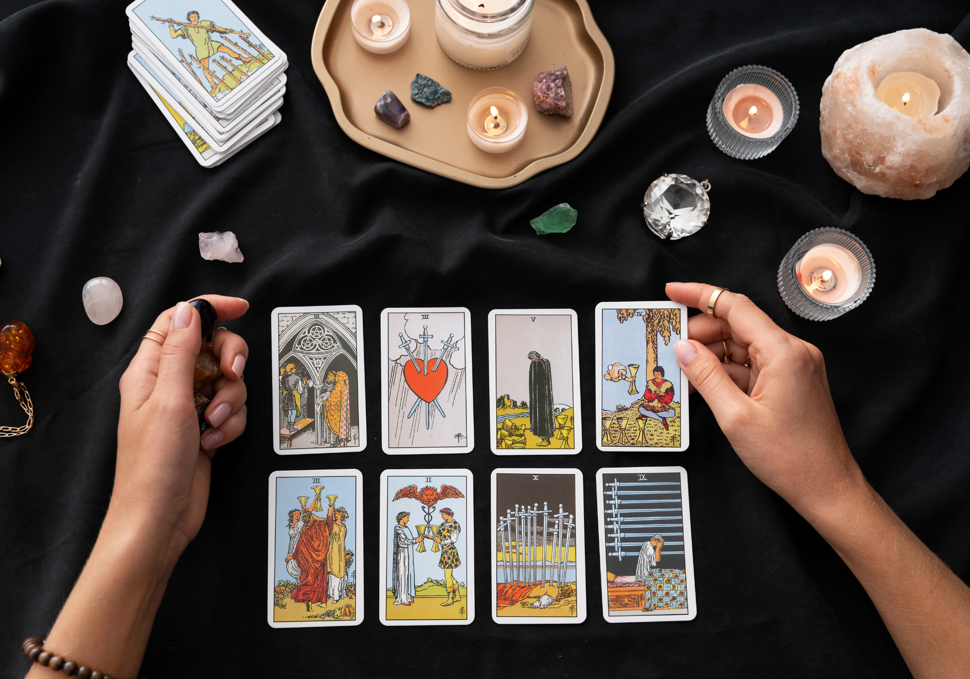 5 questions les plus posées lors d’un tirage de tarot de l’amour